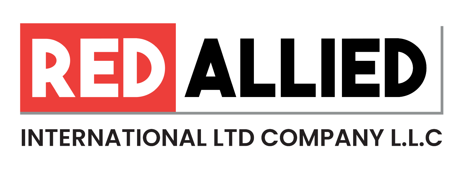 Red Allied International Ltd. Company - Heavy Equipment Supply Logo